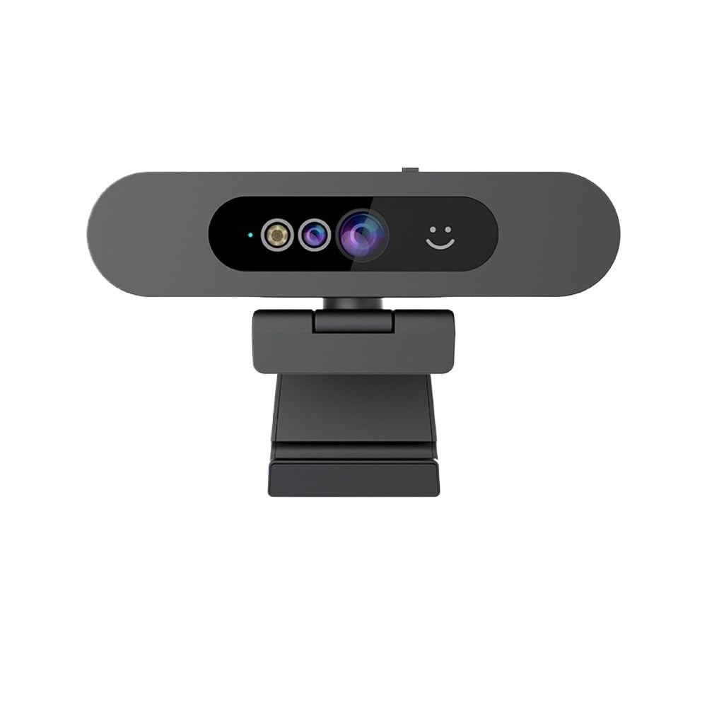 1080P Webcam Windows Hello Recognition Login PC Camera, with Microphone, Streaming Web for Tiktok/YouTube