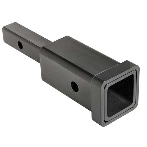 REESE Towpower 7020500 Trailer Hitch Receiver Adapter Converts 1-1/4 Inch Square Receiver Opening to 2 Inch 3 500 lbs. Capacity 6 Inch Length