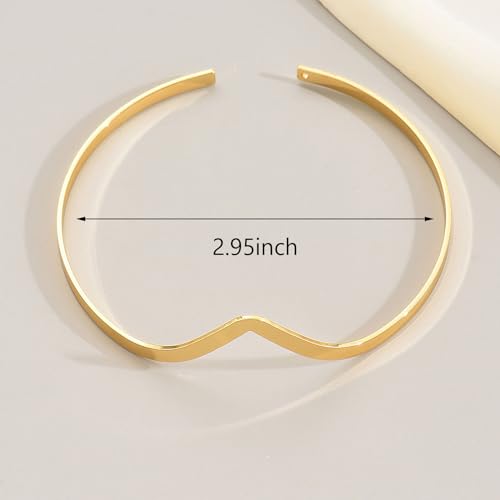 Image of Long tiantian Arm Cuff for Women Gold Arm Cuff Jewelry Upper Gold Bracelets Bangle for Women
