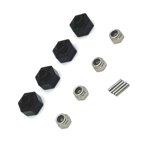 Écrou 12mm MN168 en métal de rechange pour voiture RC MN 1/12