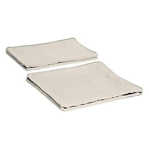 Arden Selections Profoam Performance Outdoor Deep Seating Cushion Set 24 X 24, Sand Cream #TOP7