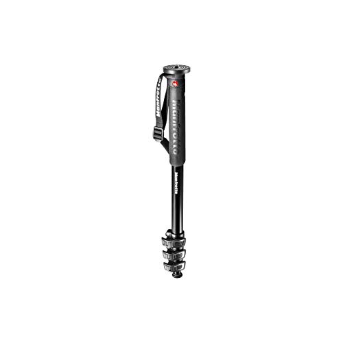 Manfrotto XPRO Monopod+ 4-Section Aluminum Photo Monopod, Black - Image 2