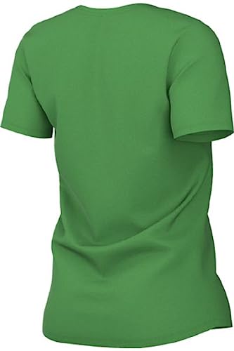 Image of Nike Womens Legend Short Sleeve Crew T-Shirt (US, Alpha, Large, Regular, Regular, Apple Green)