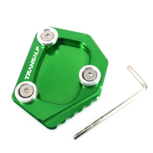 Extension béquille pour Transalp 600 650 700 et Dominator NX FMX en alu CNC