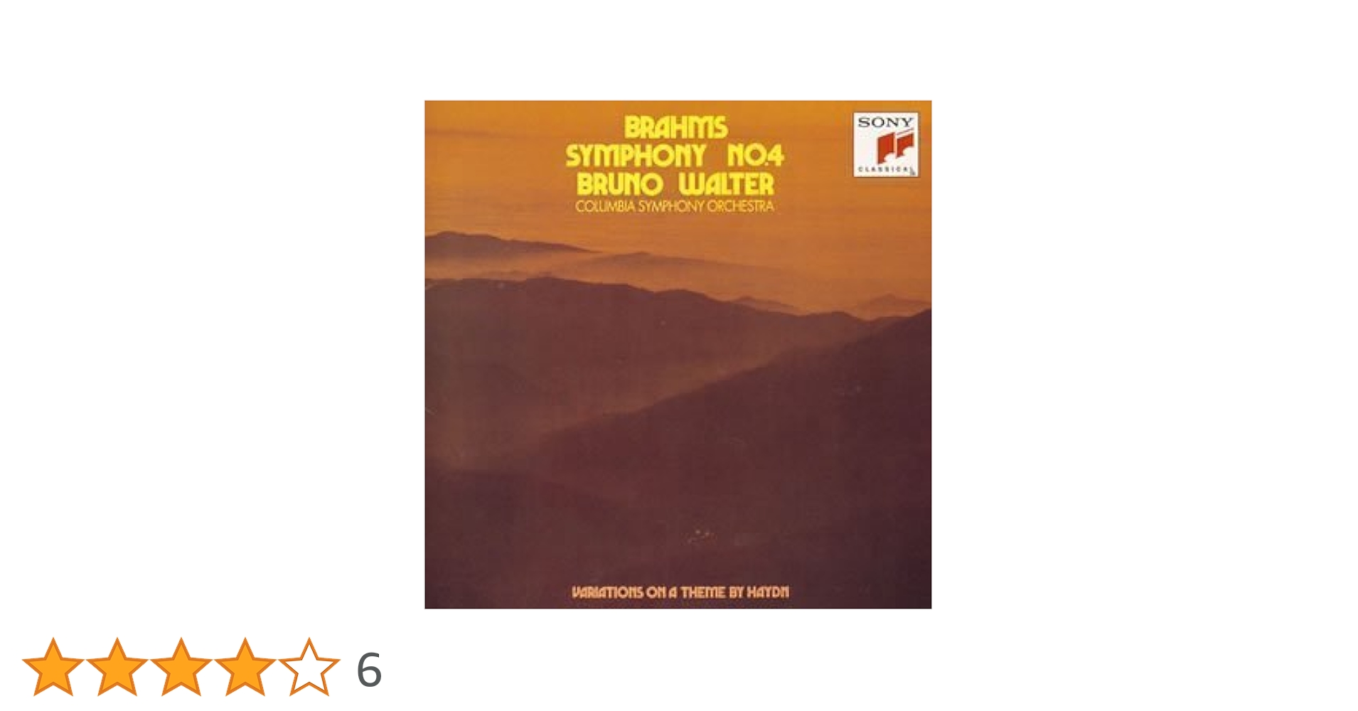 Amazon.co.jp: ブラームス:交響曲第4番: ミュージック