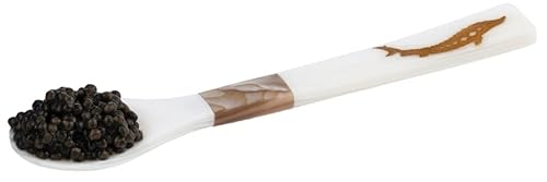 Miniatura 3 de Colección KASPIAN – Caviar negro esturión Osetra prémium – 8.8 onzas en tarro de metal – 🥇Black Caviar de alta calidad con sabor clásico a Malossol