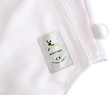 Miniatura 7 de LEONARK Pantalones de esgrima, chaqueta chaleco chaleco para sable de espada de papel de aluminio, traje de uniforme de esgrima unisex