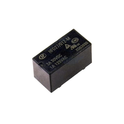 Relais HFD27 024 M S commutation 2A stable 24VDC 8 pins