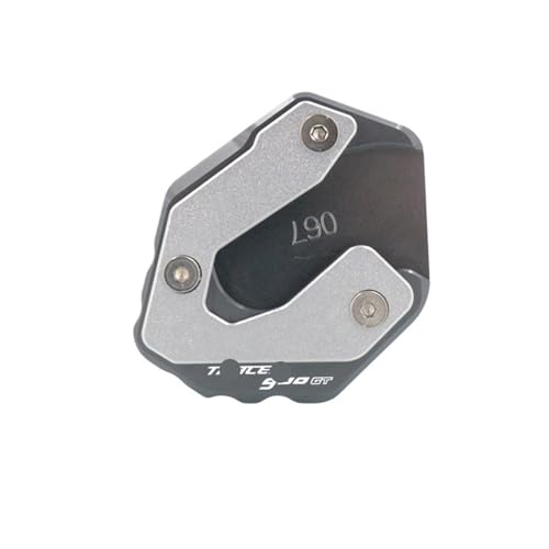 Motocicleta Almohadilla Soporte Placa De Extensión para Pata Cabra Lateral CNC Motocicleta, Almohadilla Ampliación para Tracer 900 GT 2018-2020