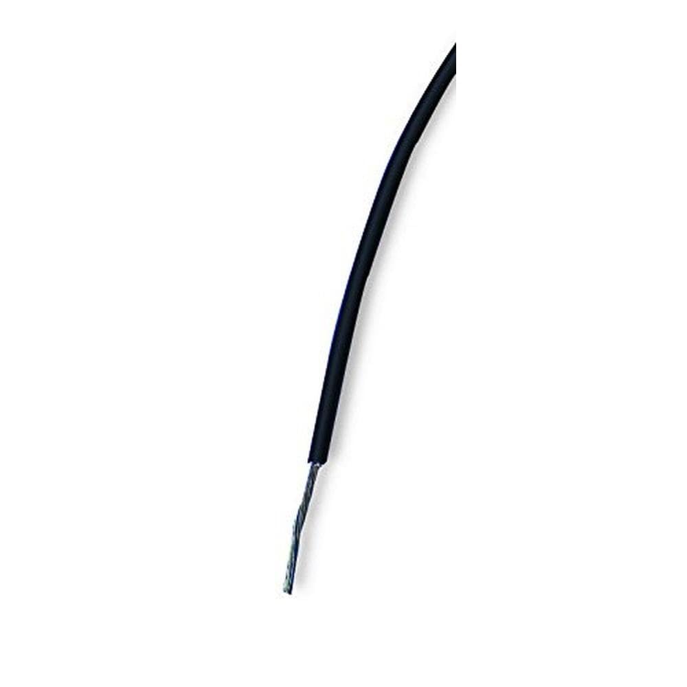Cable De Equipo 24/0.20MM Negro 100M Conexión De Un Solo Núcleo Cable De Conexión Para Sistema De Cableado De Equipos Eléctricos Proteger equipos eléctricos.