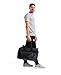 Arena All Set Duffle Bag Overnight Weekender Cabin Size Team Luggage Shoe Compartment Gym Training Gear Equipment Bag for Teens Men Women, Black, 40 Liters