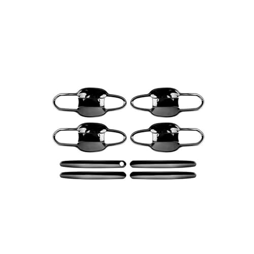 Manija exterior para tu Toyota RAV4 XA50, fundas negras elegantes para lucir tu coche a diario