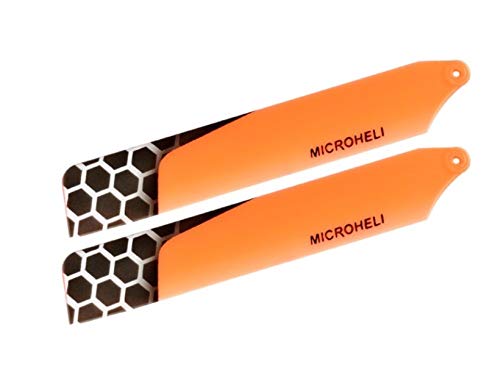 Microheli Plastic Main Blade 85mm (Orange) - Blade Nano CPX/S/Nano S2