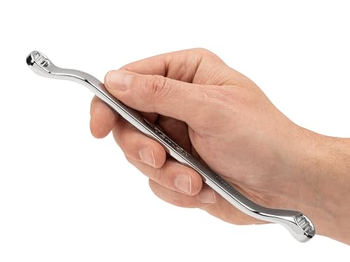 Image of TEKTON 9 x 11 mm 45-Degree Offset Box End Wrench | WBE24309
