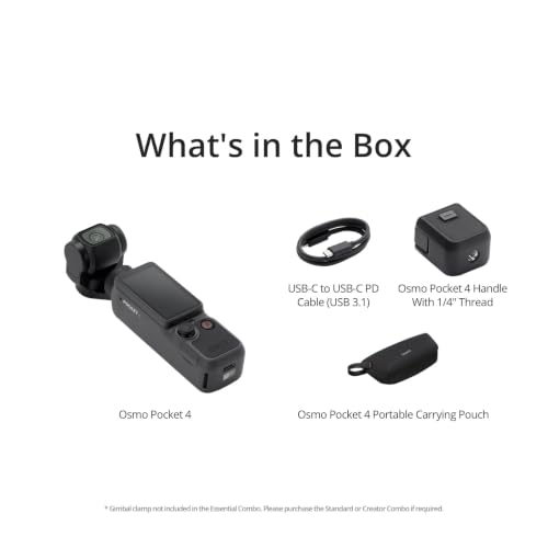 Image of DJI Osmo Pocket 4 Essential Combo