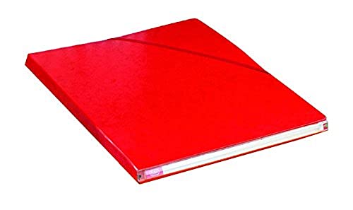 Elba Eurofolio Alpina – Cartellina In Cartoncino Con Elastico A4 21 X 29,7 Cm A4 Dos 15Mm Rosso Rubino