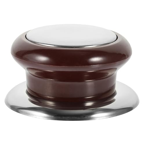 GLEAVI Pomo de Tapa de Olla de Acero Inoxidable Reemplazable Resistente al Calor Diseño Compacto y Superficie Pulida para Sartenes y Cacerolas
