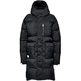 Rippbündchen mazine Unisex Wintermantel schwarz L