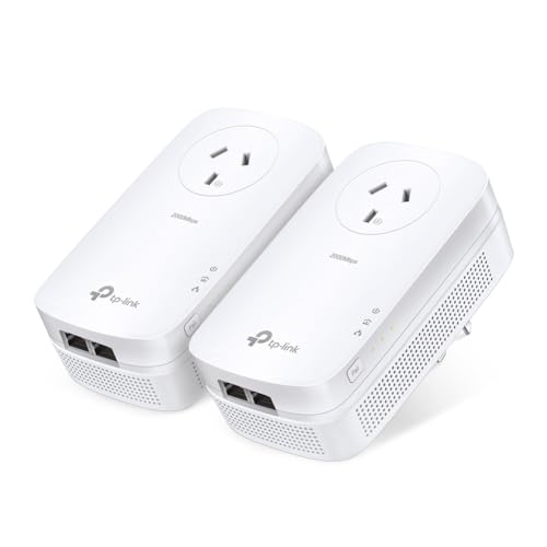 TP-Link TL-PA9020PKIT AV2000 - Adaptador de Red Gigabit Powerline...