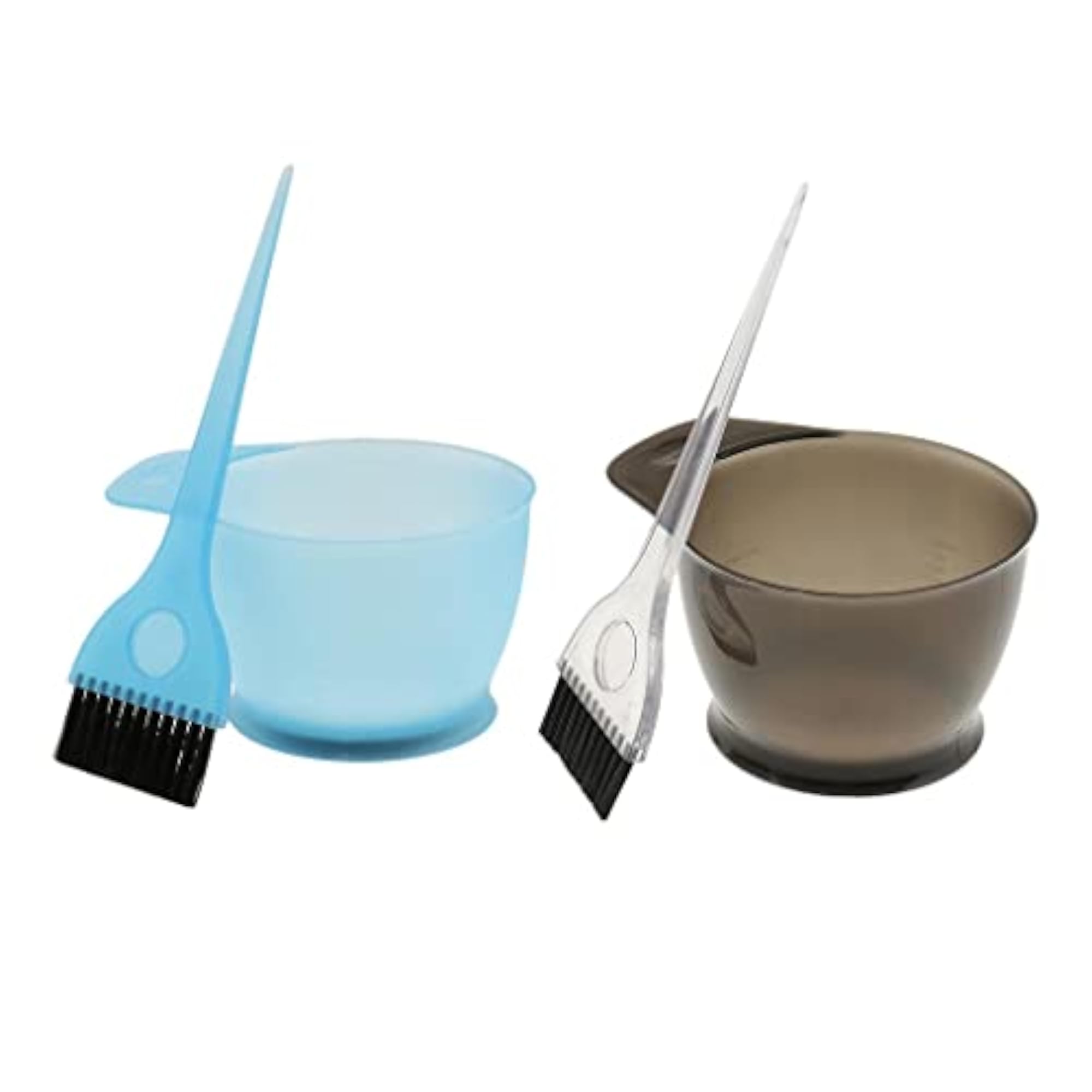 Salon Hair Dye Color Bowl Comb Brush Set, 2 Kit