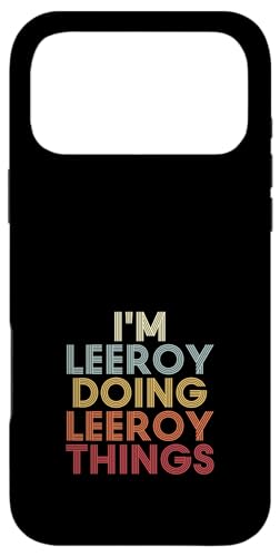 Leeroy Name Leeroy Personalized Name First Given �X�}�z�P�[�X iPhone 17 Pro Max �p