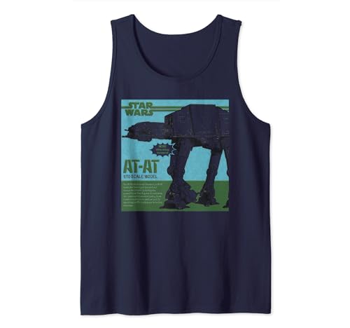 Star Wars Vintage AT-AT Scale Model Kit Tank Top débardeur rétro de science-fiction