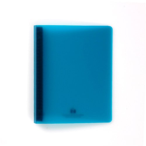 エトランジェディコスタリカ バインダー B5 26穴 透明PP 水色 TRP-03-07