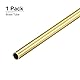 DTGN 9.5mm x 0.5mm x 300mm(ADxWand TxL) Messing Rohr - 1Pack - Gut für Maschine Ausrüstung Basteln Dekorativ Rahmen - Rund Metall Schläuche