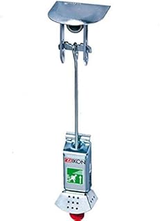 IKON Gitterrostsicherung 8173 - mit Panikfunktion - Sicherung für Lichtschacht bzw. Kellerschacht - 2 Stück im Set