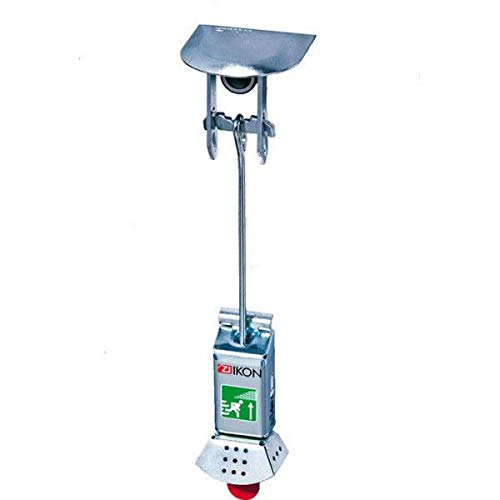 IKON Gitterrostsicherung 8173 - mit Panikfunktion - Sicherung für Lichtschacht bzw. Kellerschacht - 2 Stück im Set