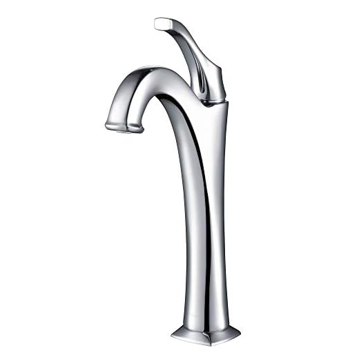 Best umbrella pop out drains for vessel sink in chrome KRAUS Chrome Bathroom Faucet with Drain