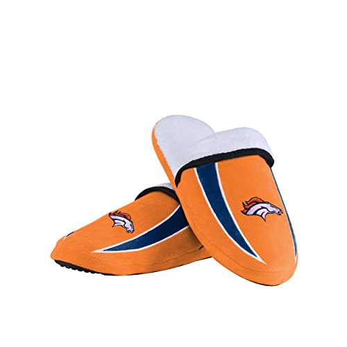 Image of FOCO NFL Mens Football Team Logo Moccasin Slippers Shoes
