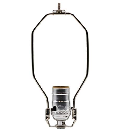 Creative Hobbies® Ml93H Silver Finish Make-A-Lamp Kit With All Parts Needed And Instructions For Diy Lamp Design Or Repair #TOP4