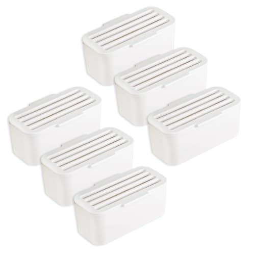 6 PCS Cat Litter Deodorizer Compatible with Petsafe Scoopfree SmartSpin Self-Cleaning Cat Litter Box Refill and HHOlove Self-Cleaning Cat Litter Box, Litter Box Odor Eliminator Keep Home Fresh