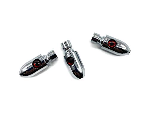 Draggin Lures Bullet Head 0.6 oz Fishing Lure Head (3 Pack) with Tying Cavity for Hair, Vinyl or Mylar Skirts