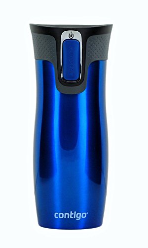 Contigo West Loop Stainless Steel Vacuum-Insulated Travel Mug with Spill-Proof Lid, Keeps Drinks Hot up to 5 Hours and Cold up to 12 Hours, 16oz Monaco #1