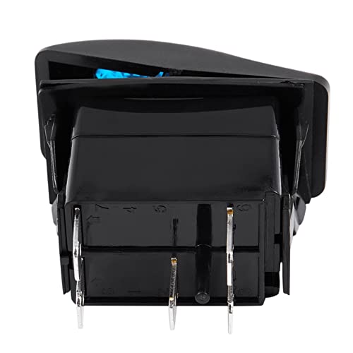 Interrupteur à bascule 5 broches LED bleue 12V commande corne pour bateau