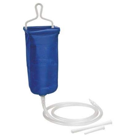 Bock à lavement souple avec canule