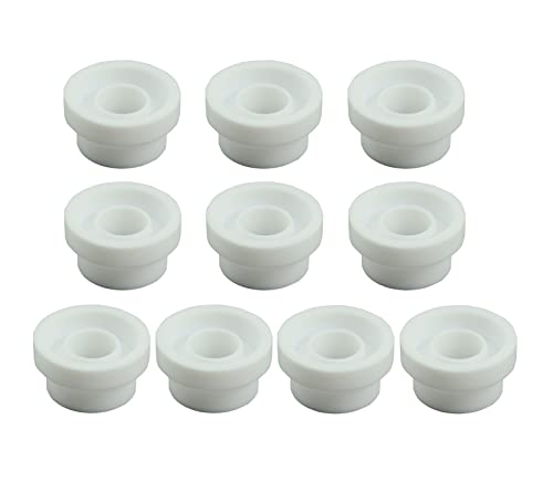 Image of RIVERWELD TIG Welding Torch Gas Lens Insulator Cup Gaskets 54N63 10pcs | Jumbo Large Diameter for DB PTA SR WP 17 18 26 TIG Welding Torch