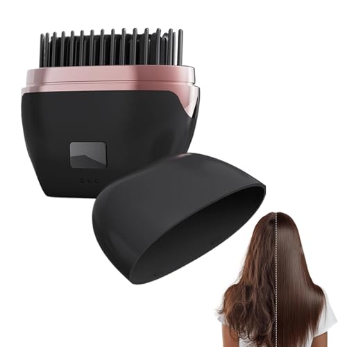 Lisseur mini format voyage pour cheveux courts et longs au bureau ou camping