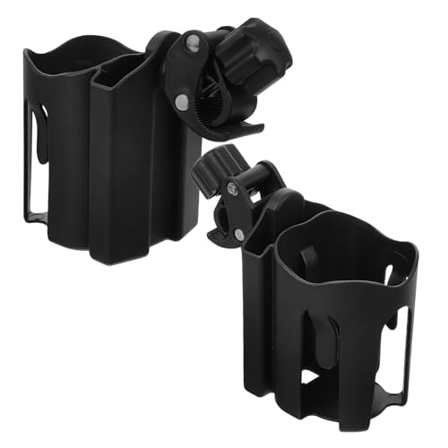 Porte-gobelet pliable pour déambulateur et fauteuil roulant TEHAUX x2