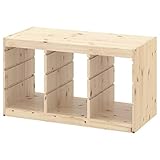 trofast box blau  Ikea Trofast Rahmen hellweiß gebeizt Kiefer 203.086.97 weiß, Kiefer