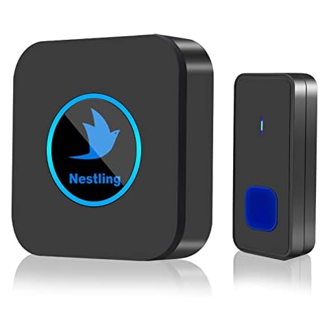 Nestling Wireless Doorbell with 55 Chimes Cover