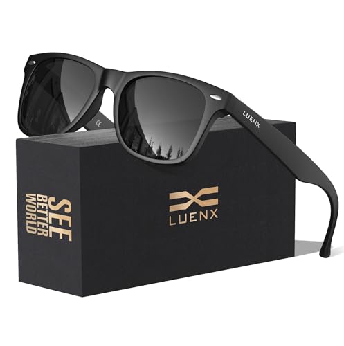 LUENX Polarized Sunglasses for Men Women UV400...