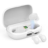 集音器 高齢者 しゅうおんき【2026年革新型 4段階音量調整 簡単操作】音声拡聴器 軽量設計 Type-C充電式 最大20-30時間連続使用可 1200mah充電ケース 自動電源ON/OFF 残量表示 片耳/両耳 人間工学 長時間快適装着 目立たない 耳穴型デザイン 敬老の日 誕生日 贈り物 プレゼント 日本語取扱説明書