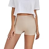 Prontiaduscire Braga Sin Costuras Culotte Boxer Pantalones Cortos Ropa Interior Mujer Seguridad Shorts - 123R2 Nude S