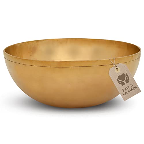 Bol chantant tibétain pelvien de 1500g et massage sonore du corps