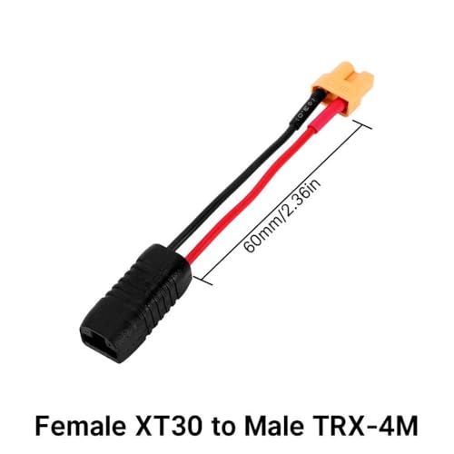 XT30����JST RCY JST PH2 0 T�X�^�C��EC3�A�_�v�^�[RC�h���[���Ɠd���f�o�C�X�ƌ݊���(XT30 to TRX-4M)