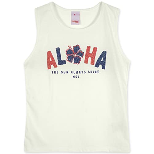 Blusa Praia em Casa, Marisol Play, Meninas, Off-white, 6