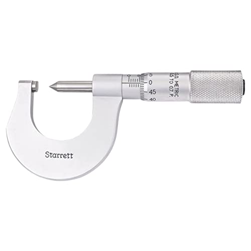 Diamètre 0 à 25 mm pour dé à coudre Starrett 575 MEP à pas 0,01 mm